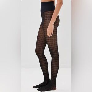 Commando The  Houndstooth Sheer Tights